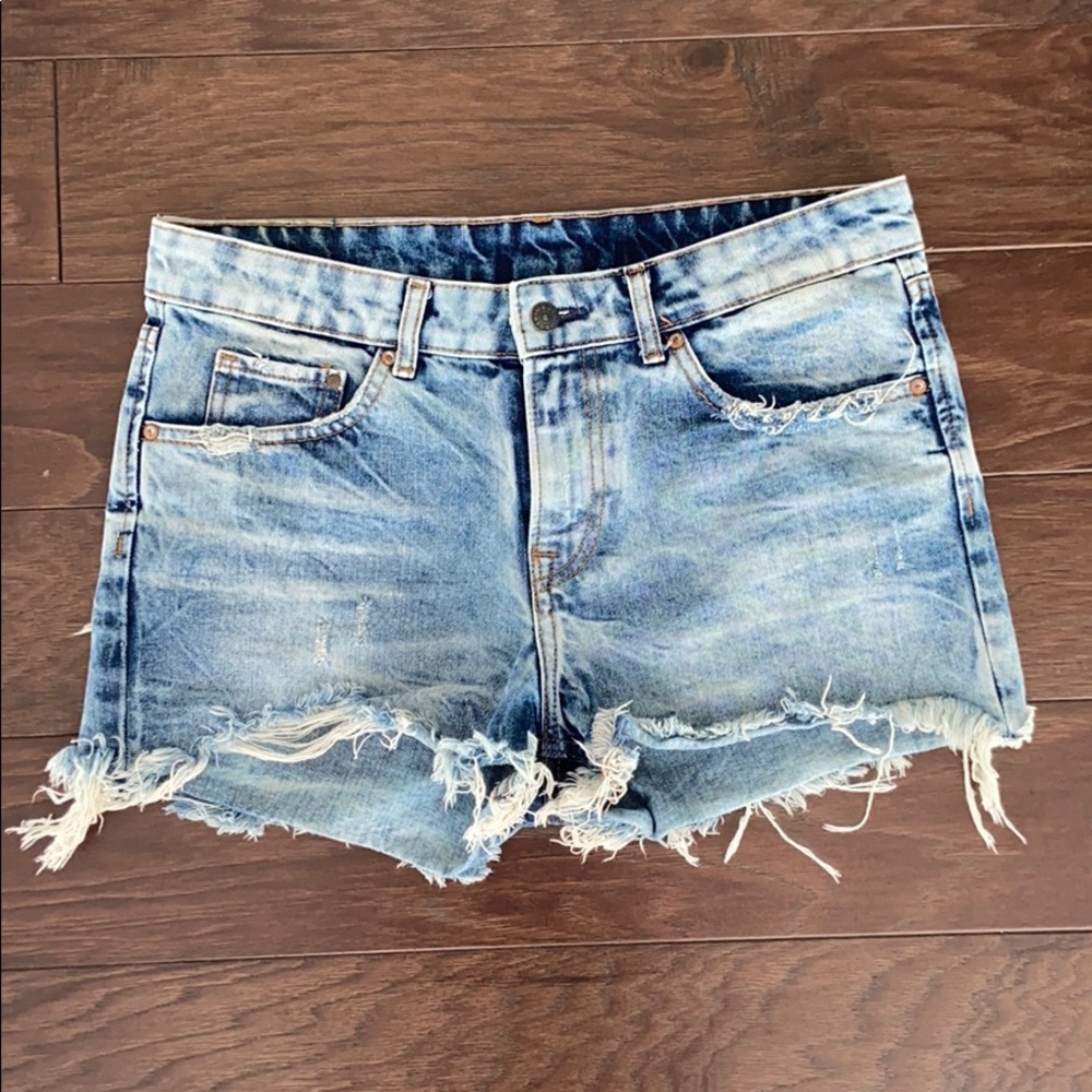 H&M Cutoff Denim Shorts